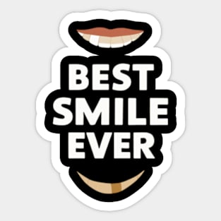 Best smile ever Sticker